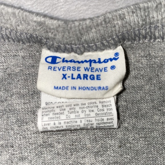 VTG Y2K Champion Reverse Weave TShirt Men XL Streetwear Xhibition Cleveland Ohio - Picture 2 of 11